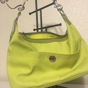 Coach Lime Green Handbag
